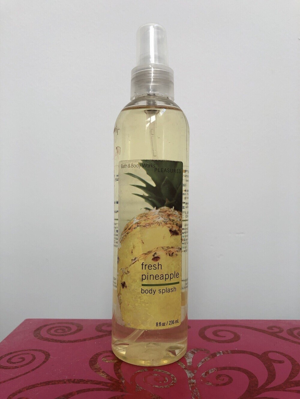 Bath & Body Works FRESH PINEAPPLE Originals Fragrance Spray 8 oz Bottle RETIRED